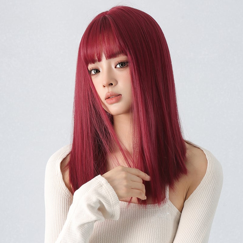 Long Straight Synthetic Wig: Realistic Natural-Like Appearance - Adjustable Breathable Straps for Comfort, Trendy Fashion Wig for Women’s Party Costume Daily Style - Image 3