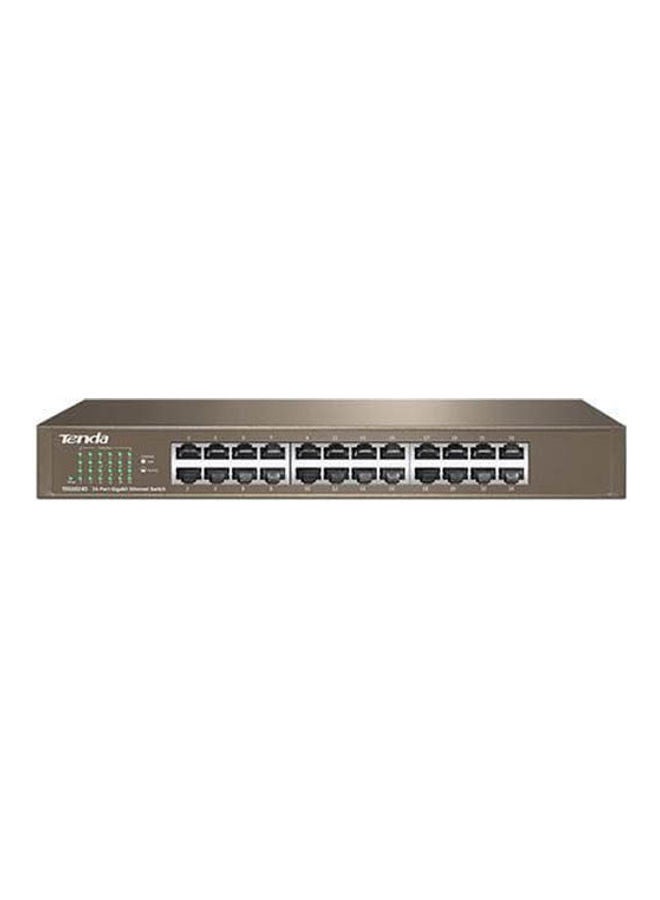 24-Port Ethernet Switch Silver