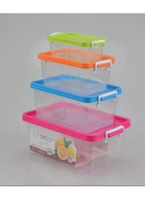 4-piece food storage and organization set