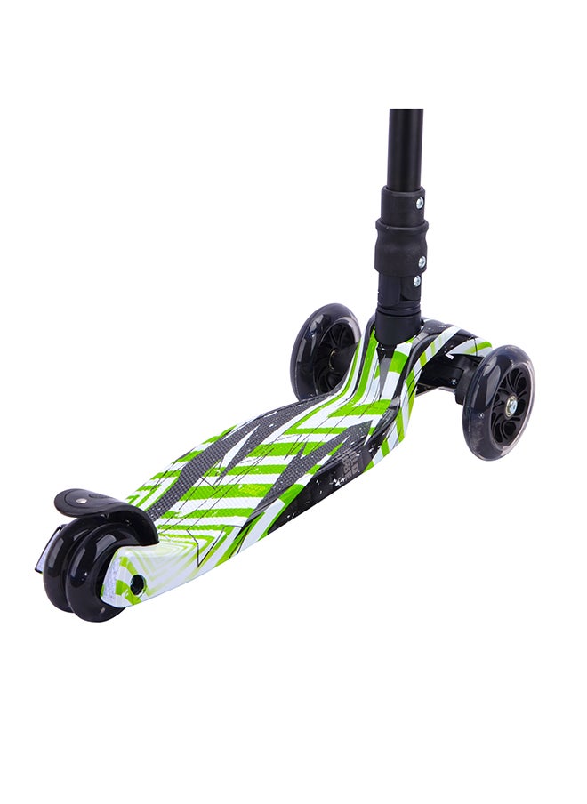 BoldCube 3 Wheel Scooter Big Fold Swift Green, Kids Kick Scooter, Scooter For Kids With Foldable Handlebar And Flash Lights, Suitable For 3 Years+  - Image 5