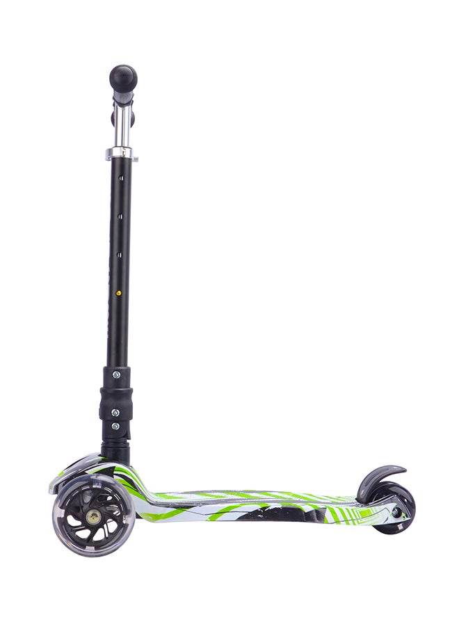 BoldCube 3 Wheel Scooter Big Fold Swift Green, Kids Kick Scooter, Scooter For Kids With Foldable Handlebar And Flash Lights, Suitable For 3 Years+  - Image 3