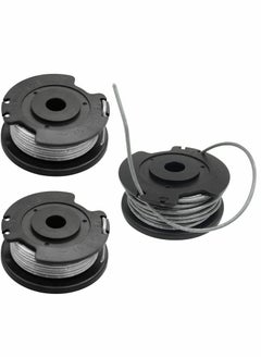 3Pcs Grass Trimmer Accessories Spools, Replacement 13.1Feet x 0.062inch/ 4 m x 1.6 mm Spool Line Strimmer Spool and Line Compatible with ART 23SL, for ART 26SL