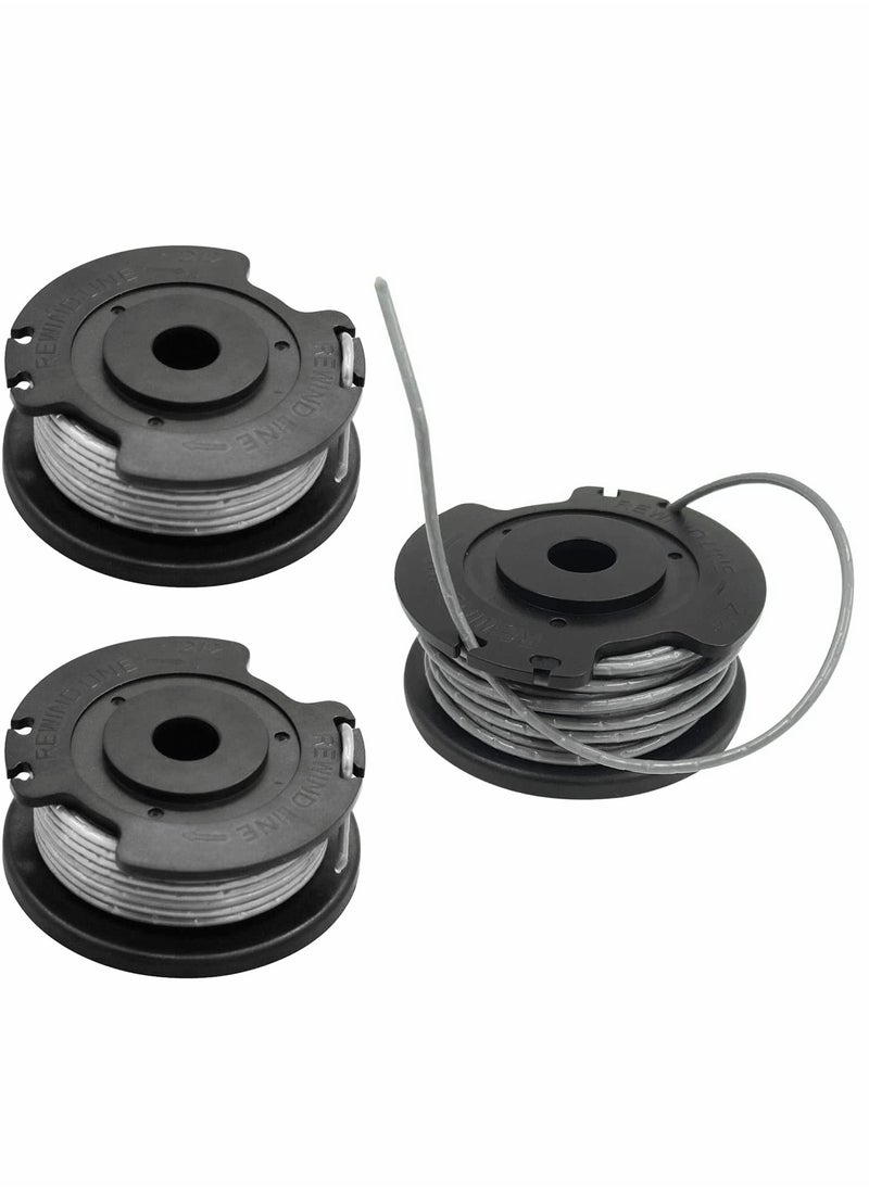 SYOSI - 3Pcs Grass Trimmer Accessories Spools, Replacement 13.1Feet x 0.062inch/ 4 m x 1.6 mm Spool Line Strimmer Spool and Line Compatible with ART 23SL, for ART 26SL - Image 1