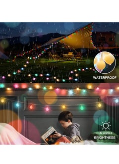 Generic Colorful Globe String Lights, Outdoor Waterproof, 40 LED with Remote, USB for Backyard, Patio, Garden, Party, Bedroom, Classroom (6 Colorful Bulbs)  - Image 3