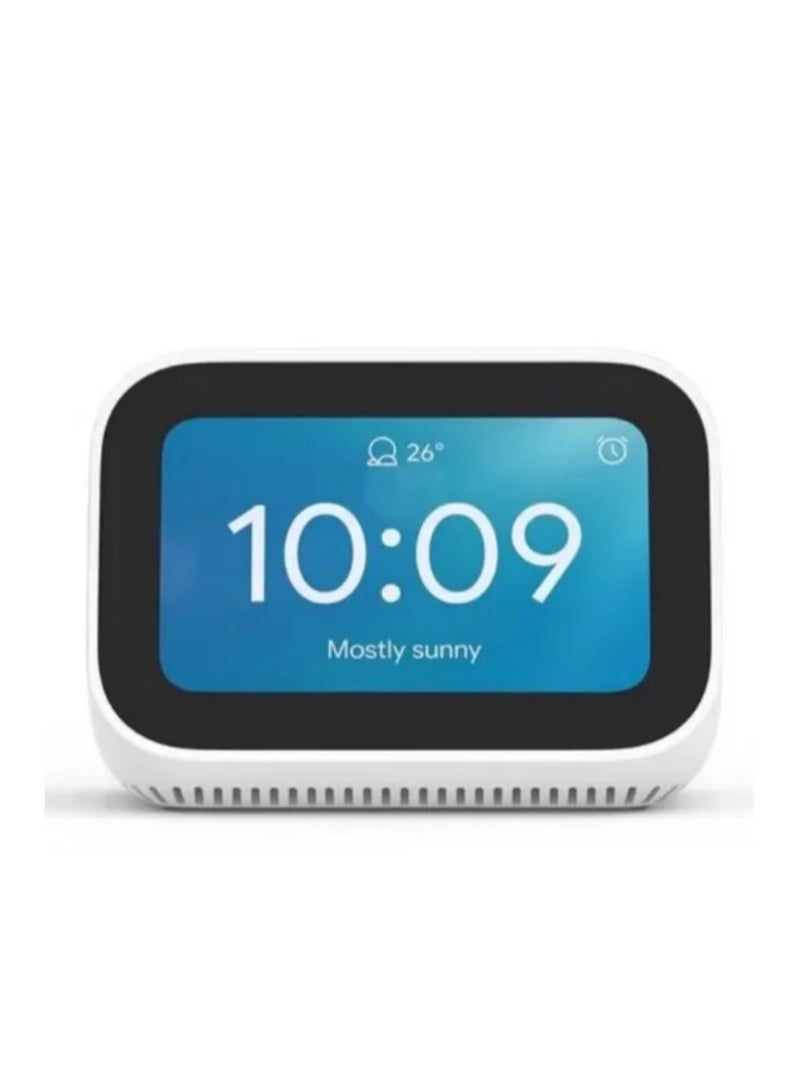 Xiaomi ‏Xiaomi Mi Smart Clock,AI Touch Screen Display Speaker Bluetooth 5.0 WiFi Connection Ok Google Control Smart Home Integration White - Image 1