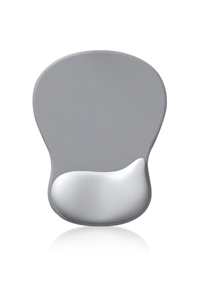 general Mouse Pad with Wrist Rest, Non-Slip Base Mouse Mat, Soft Gel and Lycra Fabric, Comfortable and Breathable, Suitable for Long-Term Gaming and Office Work - Image 1