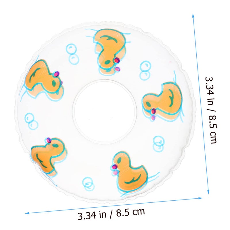 Miniature Swim Rings Decor 10Pcs Tiny Colorful Pool Ornaments For Dollhouse - Image 3