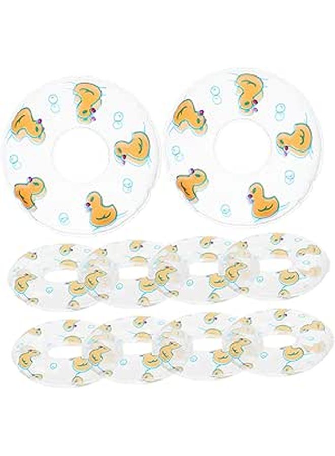Miniature Swim Rings Decor 10Pcs Tiny Colorful Pool Ornaments For Dollhouse - Image 1