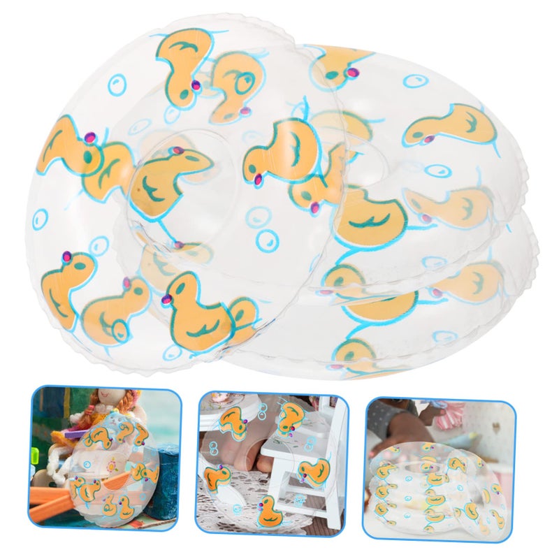 Miniature Swim Rings Decor 10Pcs Tiny Colorful Pool Ornaments For Dollhouse - Image 5