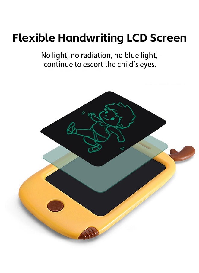 Children LCD Writing Graphics Tablet Electronic Cartoon Graffiti Message Painting Drawing Board 4.4 Inch