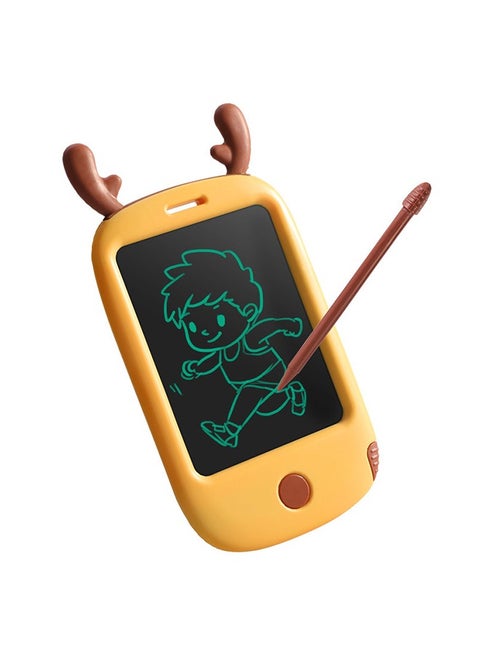 Children LCD Writing Graphics Tablet Electronic Cartoon Graffiti Message Painting Drawing Board 4.4 Inch