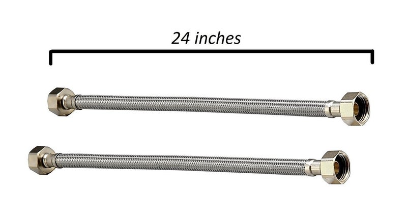 Mawson Ultra Flexible Tube SS geyser connection pipe 24 Inch long set of2 - Image 5