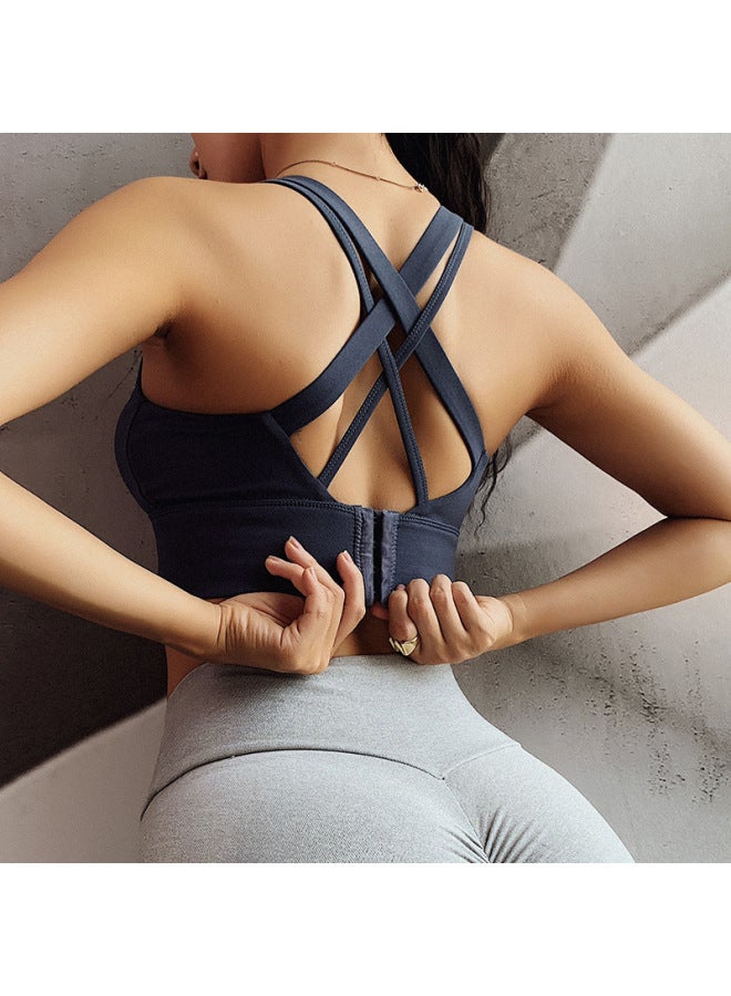 Shockproof Push-up Sports Bra For Women, Shock-absorbing Fitness Running Sports, Sports Bra With Free Customizable Logo