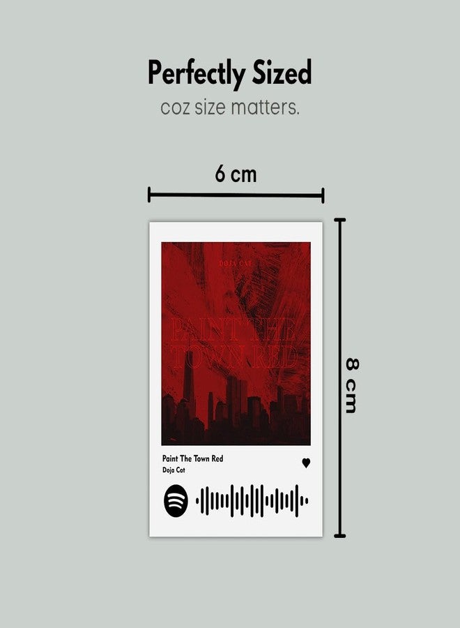 INDOART NET INDOARTNET - Doja Cat Poster | Doja Cat Songs Mini Poster Kit (Set of 16) | Doja Cat's Paint The Town Red, Woman, Kiss Me More Songs Photocards (8 x 6 cm) Posters for Phone Accessories, Bedroom, Office, room decoration - Image 2