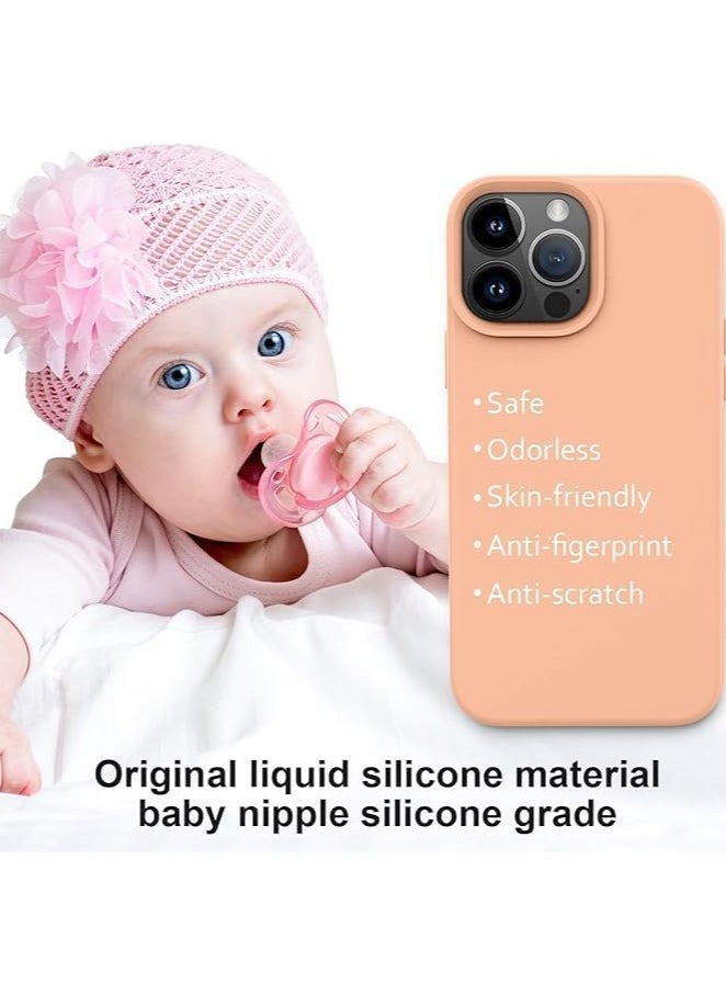Generic - Compatible with iPhone 15 Pro Case 6.1 Inch Slim Liquid Silicone 4 Layers Soft Gel Rubber Shockproof Protective Phone Case with Anti Scratch Microfiber Lining (Simon) - Image 1