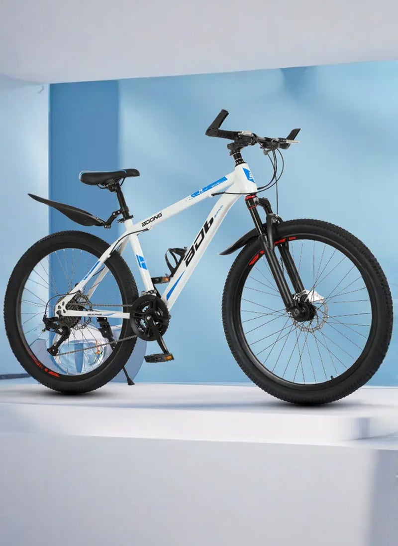 ETG 21 Speed Drivetrain, Aluminum Frame, 26 Inch Wheels, Disc Brakes, Mountain Bike for Men and Women  - Image 1