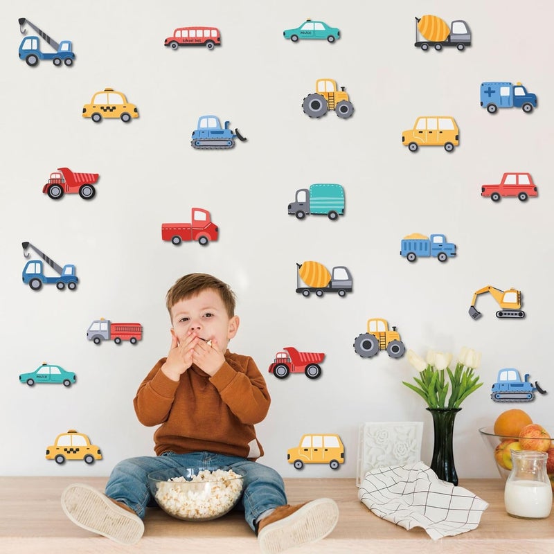 CELAENO Construction Vehicles Wall Decals - Image 2