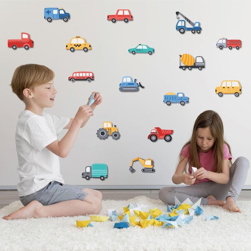 CELAENO Construction Vehicles Wall Decals - Image 3