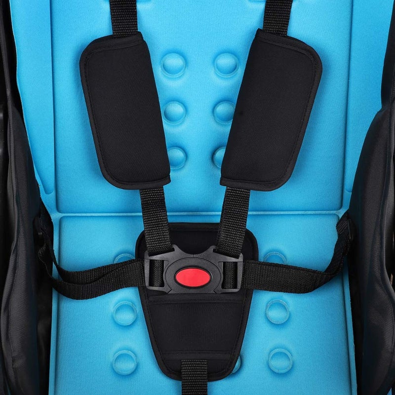 Accmor Car Seat Straps Shoulder Pads Suit, Stroller Belt Covers for Baby Kids,Car Seat Strap Covers for Car Seats, Pushchair, Stroller Belts - Image 3