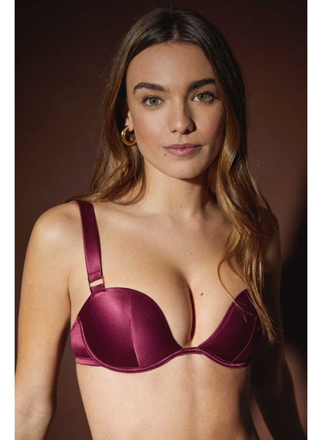 women'secret حمالة صدر كلاسيكية جميلة من الساتان - Image 1