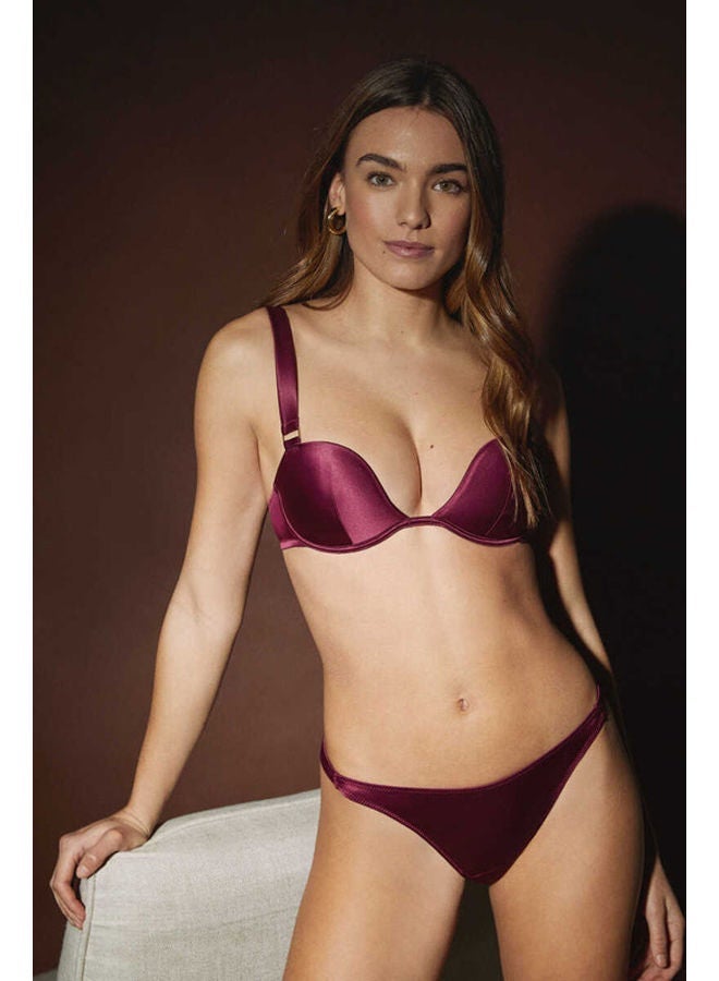 women'secret حمالة صدر كلاسيكية جميلة من الساتان - Image 3