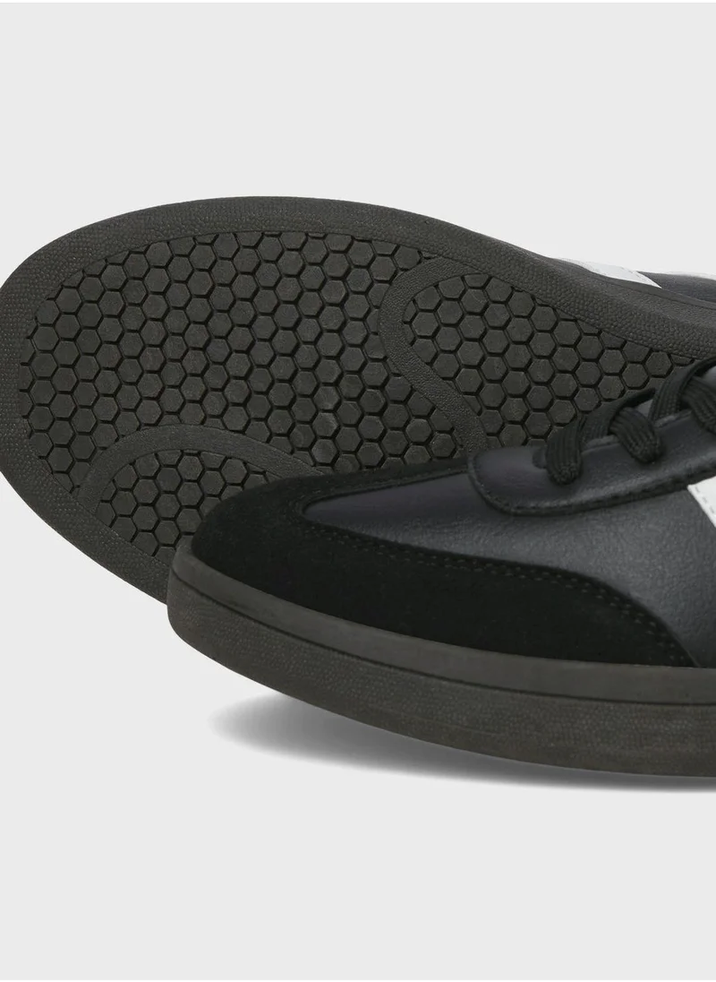 JACK & JONES Jfwzola Lace Up Pu Sneakers