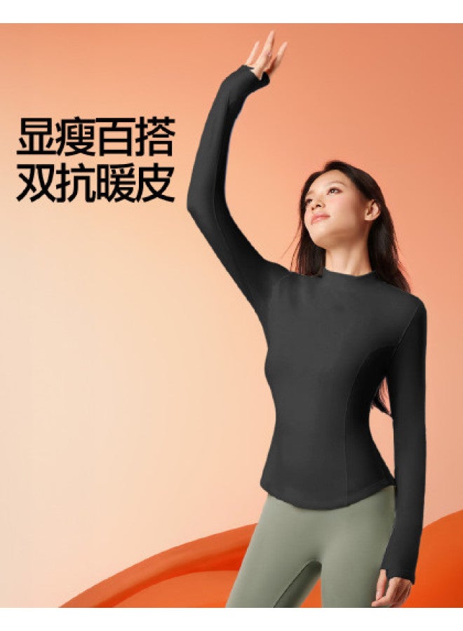SIINSIIN Women'S Base Layer Thermal Underwear Seamless Slimming Slim-Fit Top Spring - Image 1