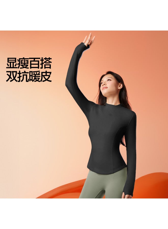 SIINSIIN Women'S Base Layer Thermal Underwear Seamless Slimming Slim-Fit Top Spring - Image 2