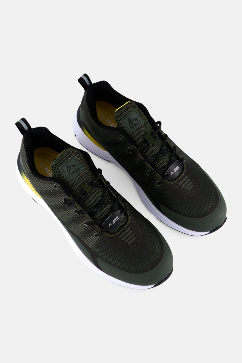 RBX Men Lace Up Outdoor Shoes, Olive - Image 4