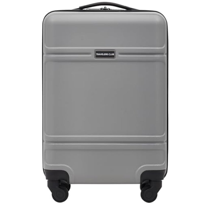 Skyline 20 Carry-on Spinner Luggage for air travel, polycarbonate shell in matte navy blue with scratch-resistant surface and 360 dual-wheel mobility - Image 1