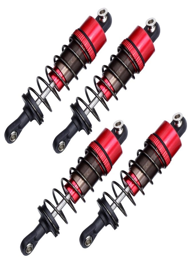 HOBOHY 70mm RC Oil Shock Absorber Damper Kit for Tamiya CC01 WR02 Axial SCX10 D90 HPI HSP 1/10 RC Car Upgrade Parts (Red) - Image 4