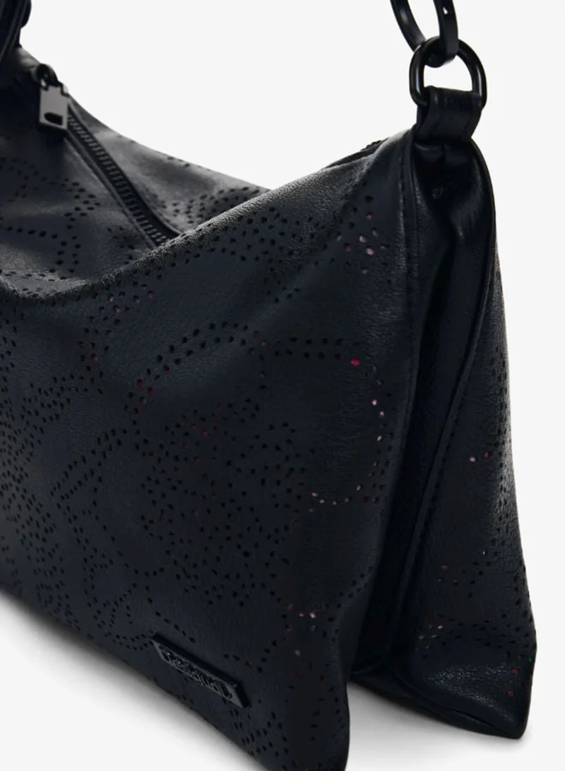 DESIGUAL Black Medium floral bag for Women | Best Price UAE
