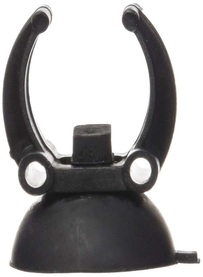 WowObjects Aquarium Fish Tank Suction Cup Heater Clips Clamps Holder (Black, 33mm Dia), 10pcs - Image 1