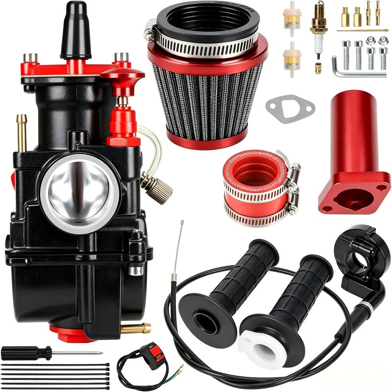 CILOYU PWK 28mm Carburetor Replacement for Predator 212 224cc 196cc Engine Parts Coleman MinI Bike CT200U CT200UEX BT200X Baja Warrior Trailmaster MB200 KT196 Go Kart - Image 2