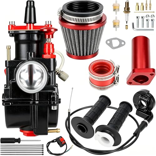 CILOYU PWK 28mm Carburetor Replacement for Predator 212 224cc 196cc Engine Parts Coleman MinI Bike CT200U CT200UEX BT200X Baja Warrior Trailmaster MB200 KT196 Go Kart - Image 1