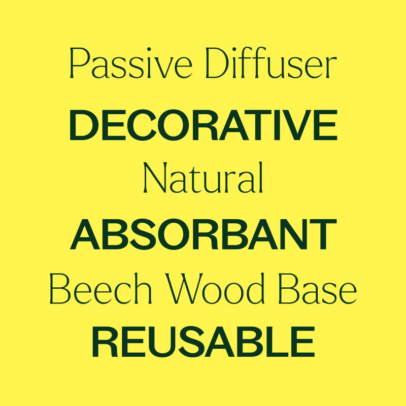 Plant Therapy Passive Sunflower Essential Oil Diffuser â€“ No Heat or Water Needed â€“ Natural Aromatherapy Diffuser for Home, Office, Travel â€“ Elegant Ceramic & Wood Design - Image 4