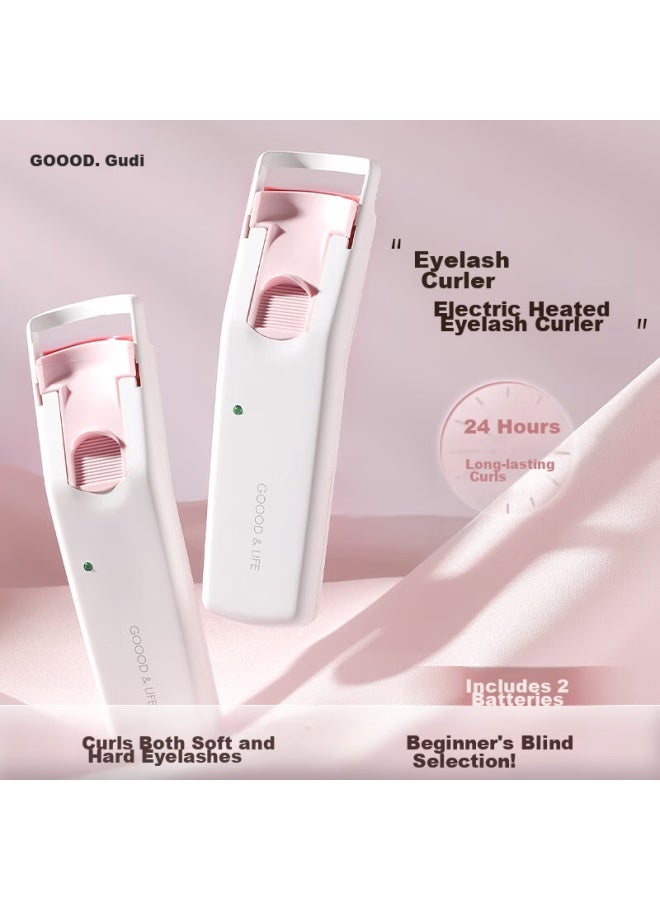 GOOOD Gudi Electric Eyelash Curler, Professional Lash Shaper, Natural Long-lasting Beauty Tool - Image 1