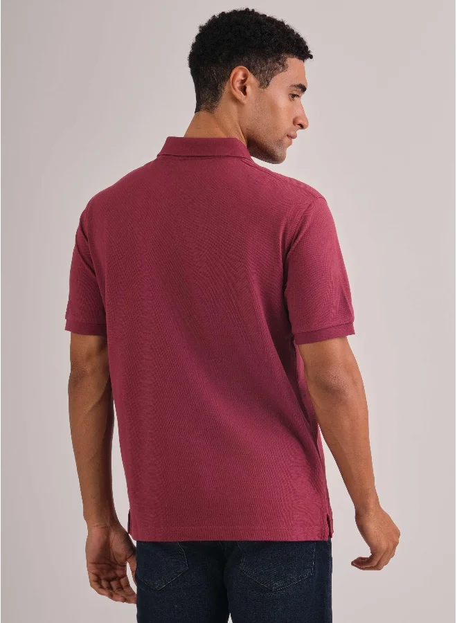 GANT Gant Regular Fit Tonal Shield Short Sleeve Polo