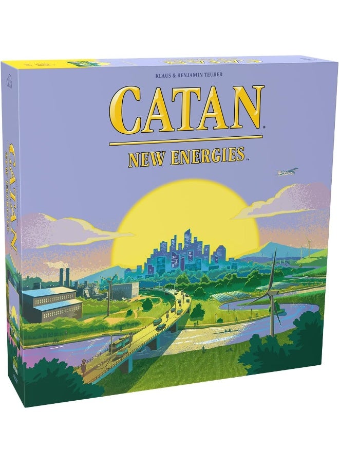 CATAN New Energies Board Game - Sustainable Resources & Strategy, Classic Gameplay with Modern Twist! - Image 1