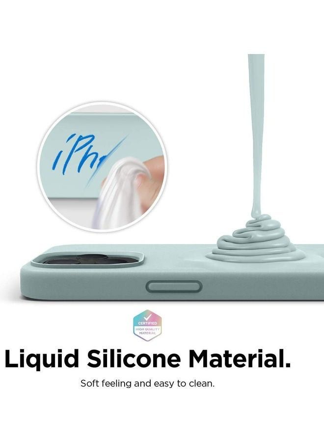 غطاء مقاوم للصدمات من 3 طبقات لهاتف آيفون 12/12 برو أخضر نعناعي - Image 2