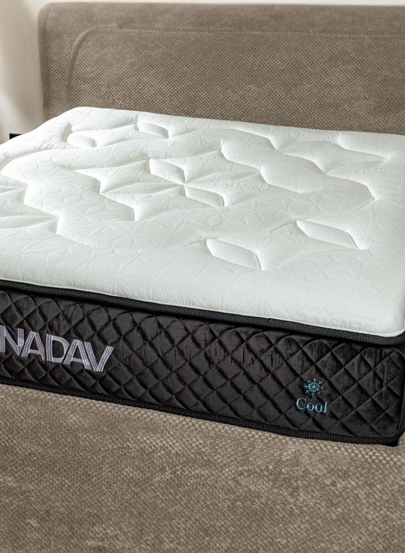 NADAV Alaska Cool Touch Foam Mattress, Fits 200×200 cm Bed, Extra Thickness 29 cm - Image 2