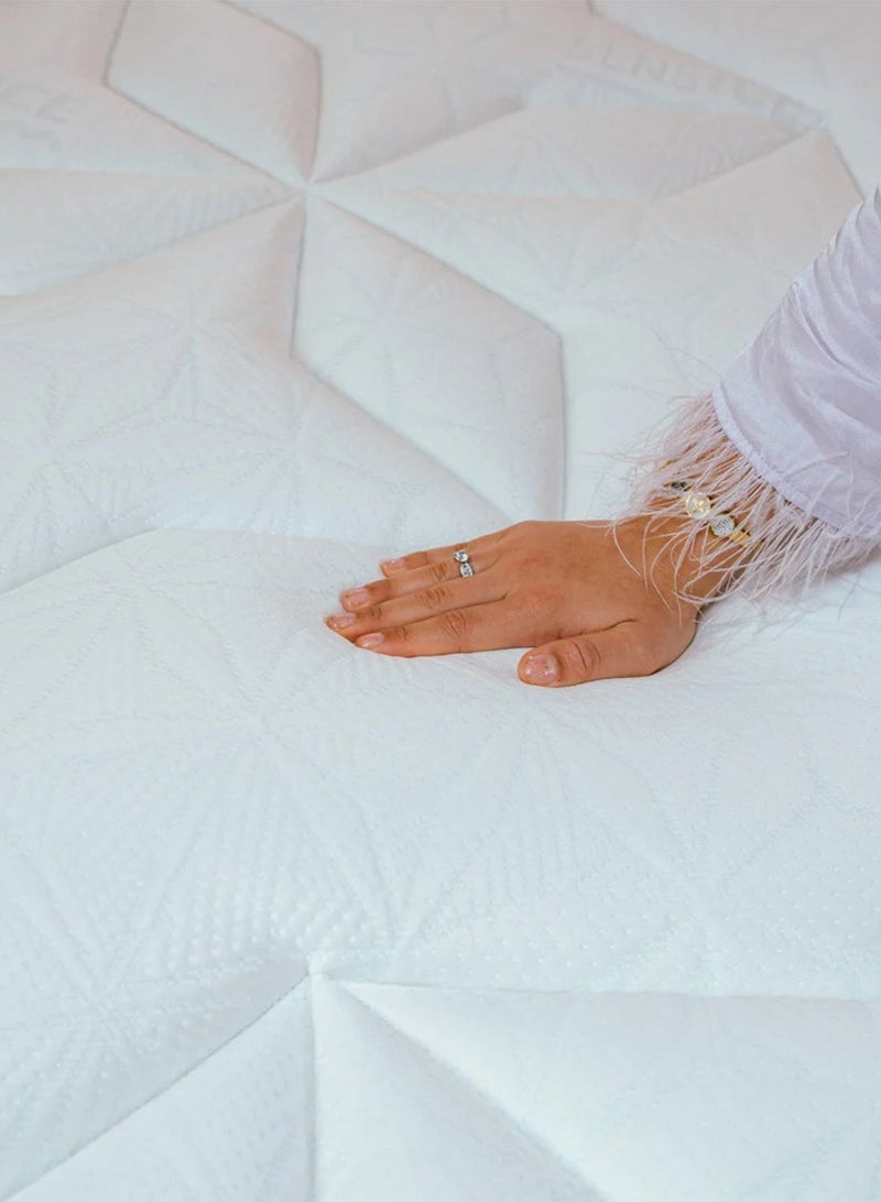 NADAV Alaska Cool Touch Foam Mattress, Fits 200×200 cm Bed, Extra Thickness 29 cm - Image 3