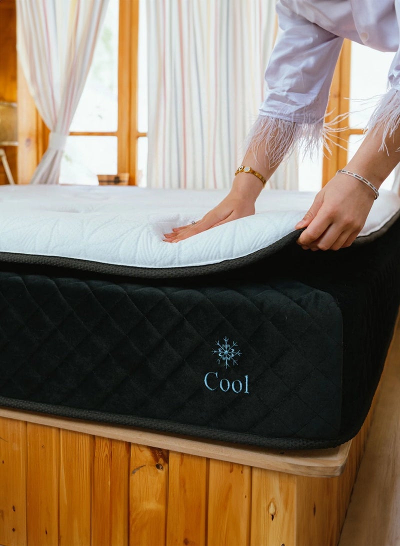 NADAV Alaska Cool Touch Foam Mattress, Fits 200×200 cm Bed, Extra Thickness 29 cm - Image 5