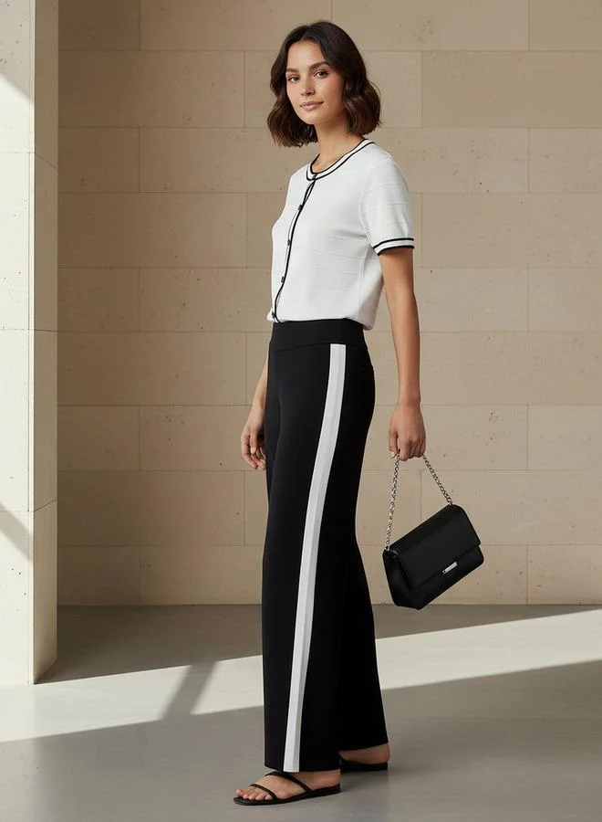 2Xtremz 2Xtremz Wide Leg Pants Striped