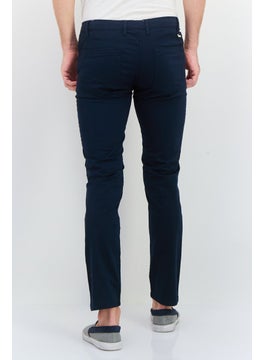 Sorbino Men Regular Fit Solid Chino Pants, Navy  - Image 3