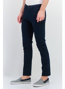 Sorbino Men Regular Fit Solid Chino Pants, Navy  - Image 2