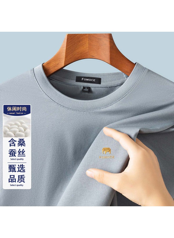 Fomoce summer Outdoor Sports Loose Round Neck Trendy T-shirt For Teenagers - Image 2