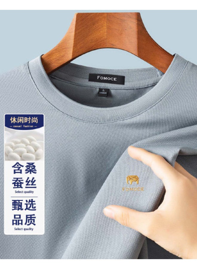 Fomoce summer Outdoor Sports Loose Round Neck Trendy T-shirt For Teenagers - Image 1