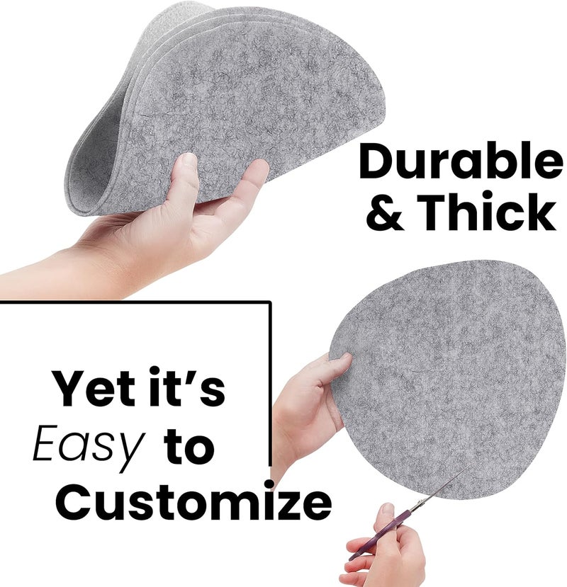 Feltectors Felt Plate China Storage Dividers Dish Protectors GREY 48 - Image 5