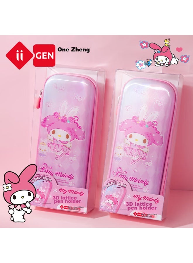One Is Yizheng Pencil Case, Stationery Box, Student Supplies, Creative Cartoon Cute High-value Sanrio 3d Pencil Case, Large Capacity Student Storage, Melody Grating Yz9820 - Image 1